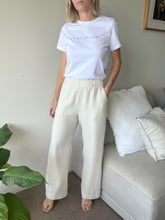 Load image into Gallery viewer, SUITE RELAXED PANT - OAT MARLE